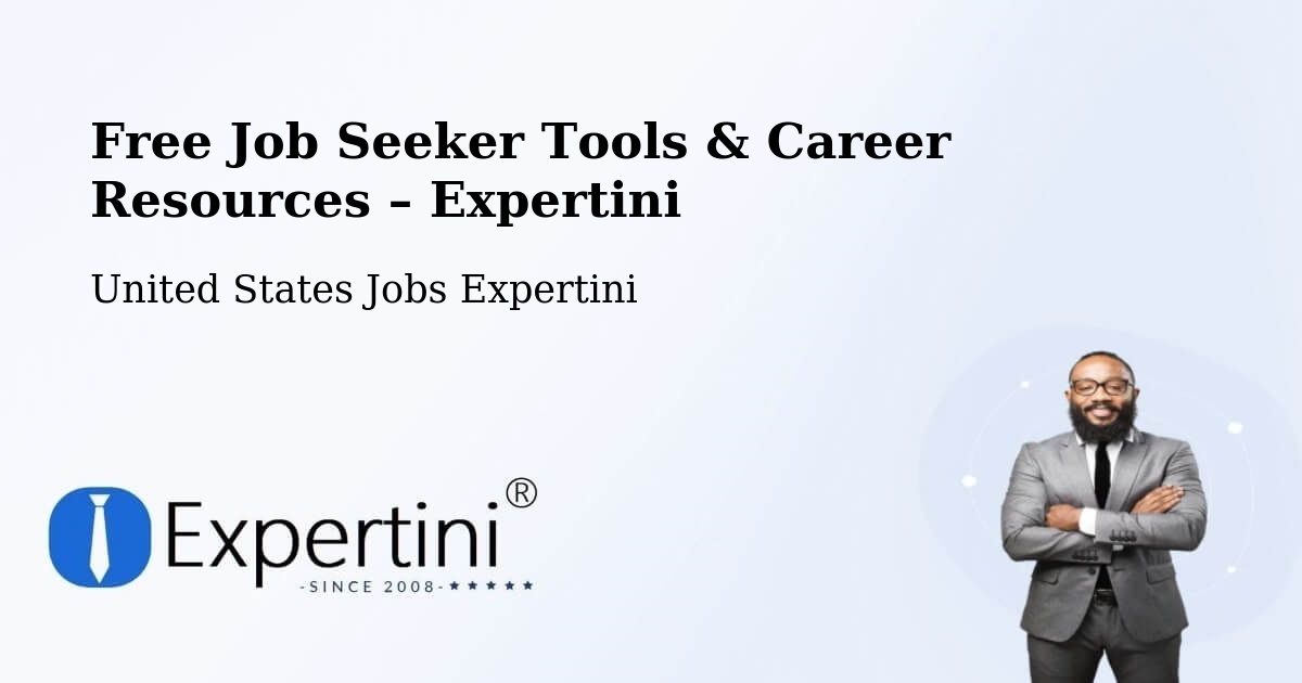 Free Job Seeker Tools & Career Resources – Riverdale - Riverdale, United States Jobs Expertini