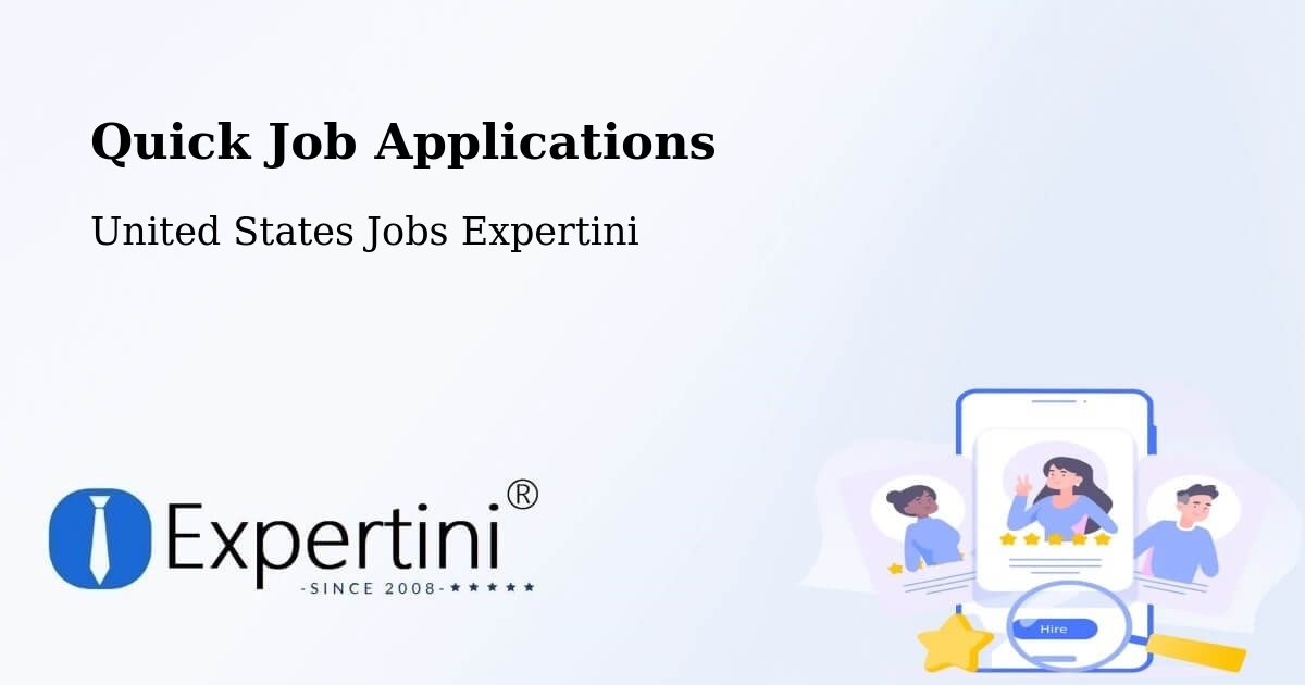 Quick Apply Feature – Riverdale - United States Jobs Expertini